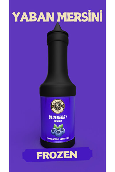 KARPE COFFEE YABAN MERSİNİ Meyve Püresi (BLUEBERRY) (Frozen) Yüksek Meyve Aro...