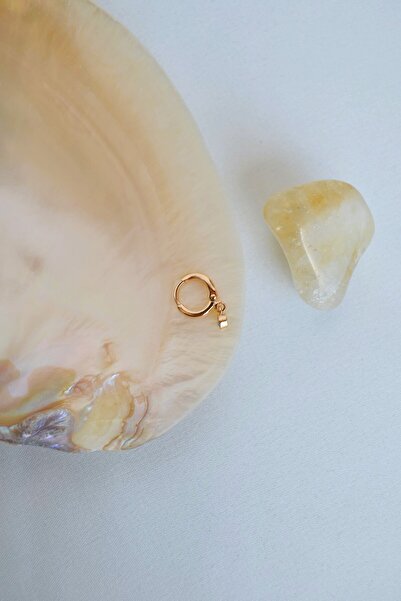 Sacce Scarves&Accessories Firuze Halka Piercing Helix Kıkırdak Küpesi