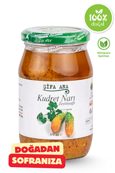 ŞİFA ANA Zeytinyağlı Kudret Narı 370 cc