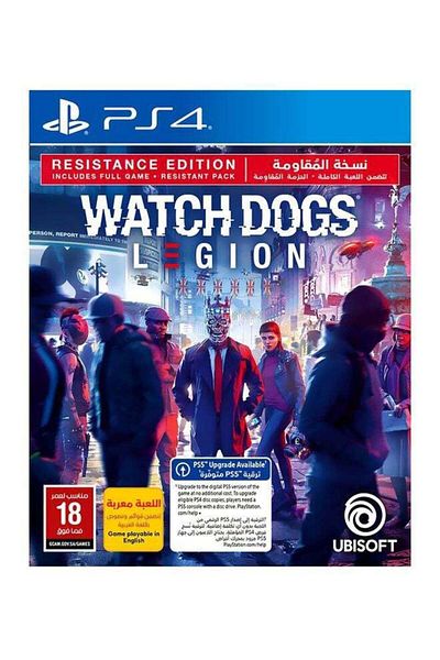 Ubisoft Watch Dogs Legion - English/Arabic - (KSA Version) - Adventure - PlayStation 4 (PS4)