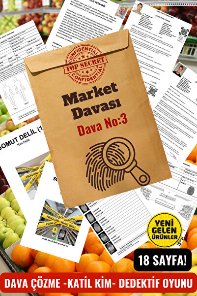 GameBulance Pack of 4 Murder Solving / Detective Game / Who Is the Killer / Car Parking-Pool-Market-Elevator Cases