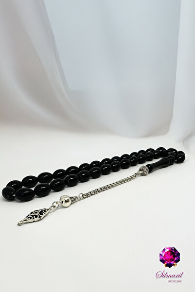 Muammer Köksal Design Kişiye Özel Harfli Erkek Hediyelik Kehribar Tesbih Hare...