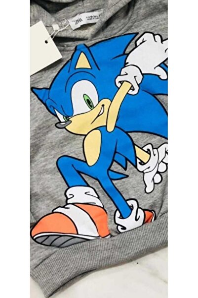 Argün kidss Yeni sezon unisex çocuk sonic sega baskılı eşofman takımı