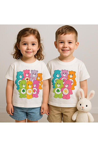 Argün kidss الدببة المحبة ™ تفاصيل تي شيرت للأطفال للجنسين