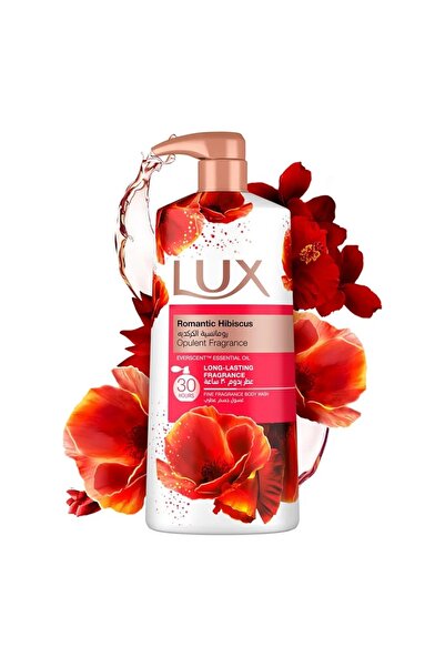 LUX Romantic Hibiscus Opulent Fragrance Body Wash – 700 ml Moisturizing Cleanser