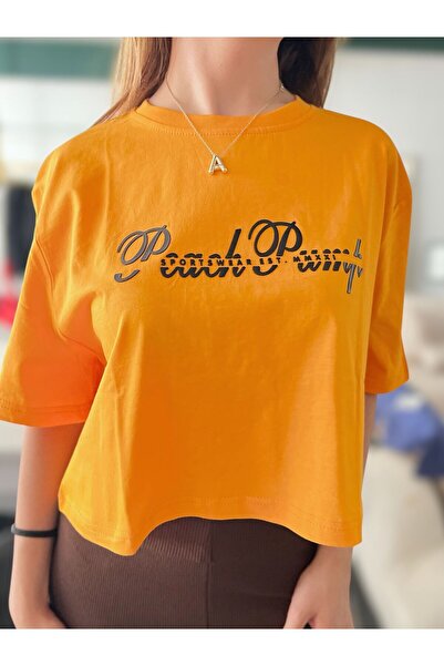 Sheesy Μπλουζάκι με κομμένο μέσο