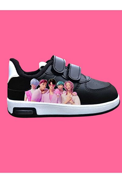 LİASSHOES K-Pop Demon Hunters İblis Avcıları boys ısıklı baskılı Kız Çocuk Sp...