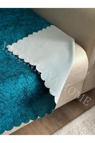YALÇINKAYA HOME Damar Desenli Süngerli Kaymaz Taban Koltuk - Çekyat Örtüsü 170x205cm