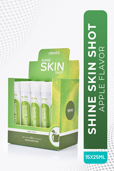 Vitanil's Nutrition Shine Skin Shot (Marine Koljen, Vitamin C, Hyaluronik Asi...