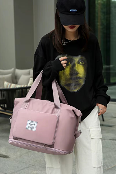 Genel Markalar Katlanabilir Su İtici Seyahat ve Spor Çantası – Hafif, Dayanıklı, Çok Cepli Tasarım TRY990499