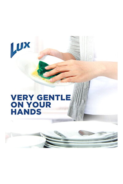 LUX Regular Green Dishwashing Liquid Value Pack 2 x 725ml – Powerful Grease Cleaner