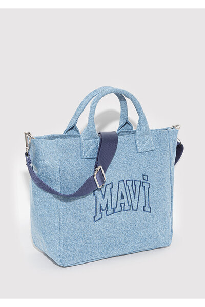 Mavi Logo Denim Tote Çanta 1913377-82770