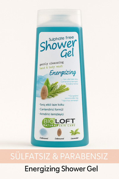 Loft %99.5 Natural Sülfatsız Parabensiz Taze Nane Yağı & Sedir Ağacı Kokulu D...