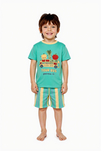 Penti Generation Multicolour 2-teiliges Pyjama-Set für Jungen