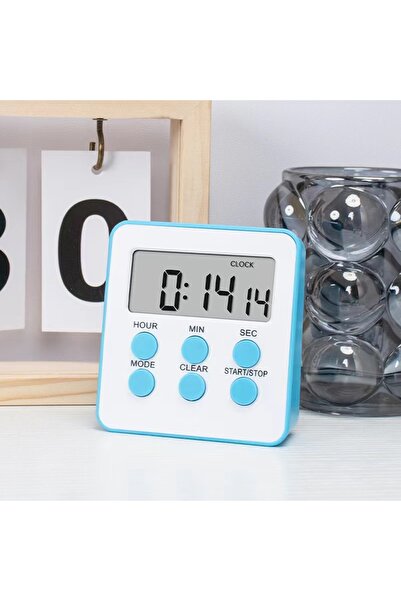 Janva Kronometreli Öğrenci Masa Mutfak Sporcu Buzdolabı Fırın Saati Ders Çalı...