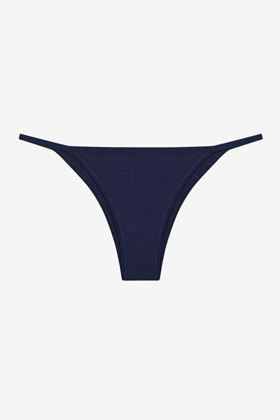 Penti Navy Simple Floral 3 τεμαχίων πολύχρωμο βραζιλιάνικο εσώρουχο