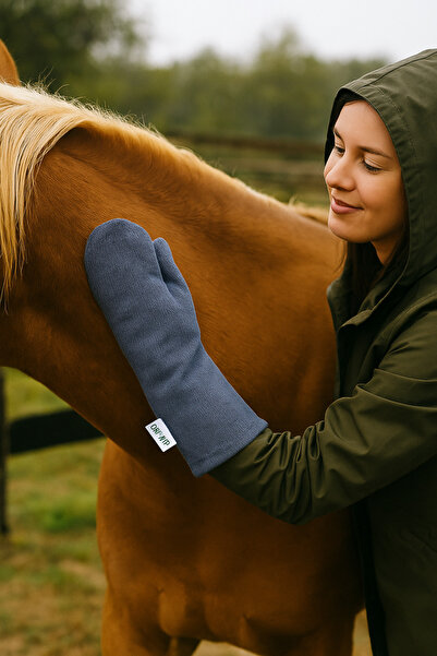 oyapet At Eldiveni Tımar Havlusu 1 Çift | Lüks Havlu Çift Katlı Temizleme Kur...