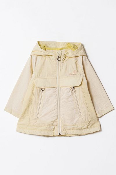 Verscon Girl's Hooded Embroidered Raincoat & Windbreaker 2 - 6 Years