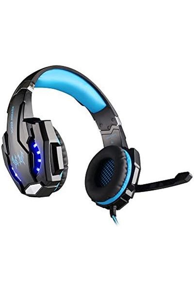 KOTION EACH Gaming headset model G9000 with USB 7.1 surround sound, microphone, and LED lighting from Kotion Eac