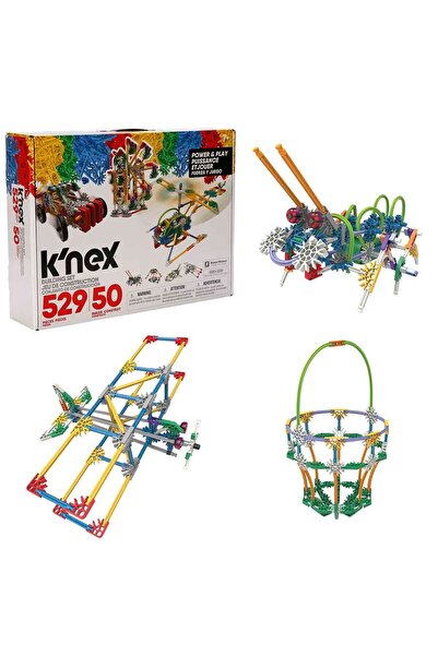 K'nex Knex Power & Play Motorized Construction Set 529 Pieces