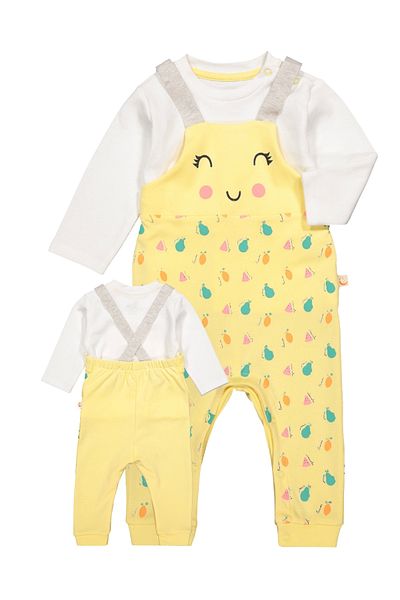 Divonette Baby Girl Cute Jumpsuit Badi Set of 2 - Baby Clothing