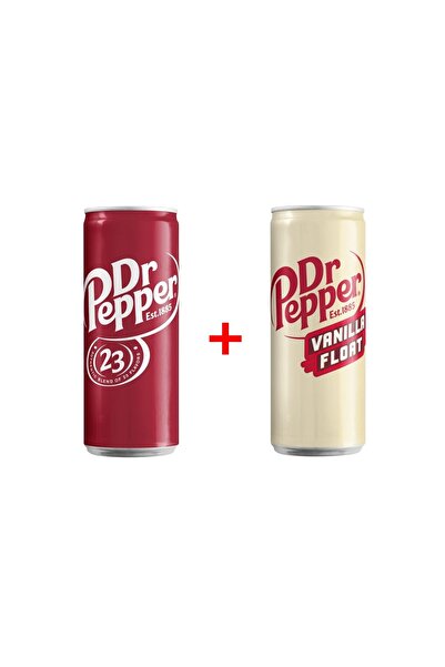 Dr. Pepper Dr Pepper Original Karışık Aromalı + Vanilla Float Vanilya Aromalı...