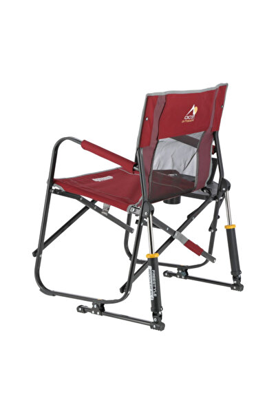 GCI Outdoor Foldable Rocker Chair with Side Table 34.8 x 26.4 Inch