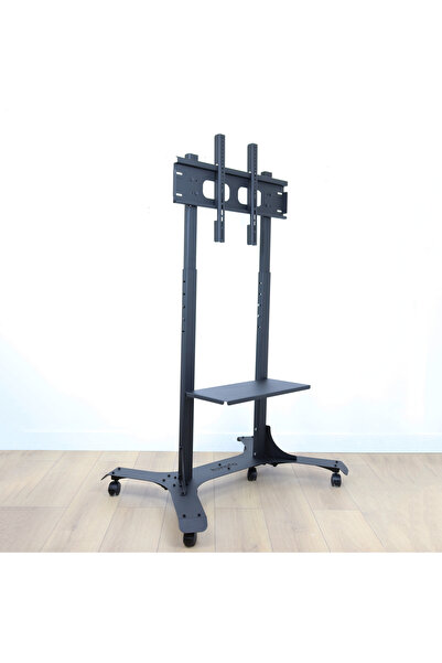 Hansdo TV Standı – Tekerli TV Askısı – 32″ – 65″ TV İle Uyumlu – Metal – Siya...