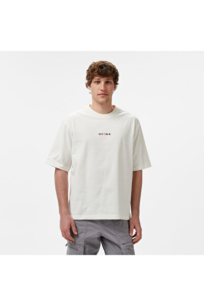 United 4 UNITED4 Erkek Bej T-Shirt