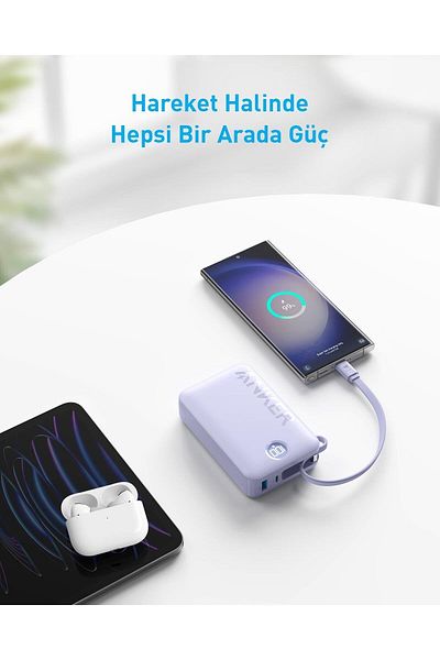 Anker 20,000mAh Portable Charger, 22.5W High-Speed Power Bank Charger
