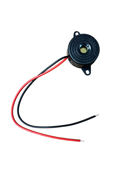 YGT Mini Buzzer 12v Açık Kapı Far Sesli Uyarı Kesiksiz Düz Öter