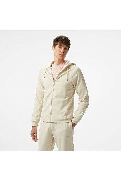 United 4 UNITED4 Erkek Krem Sweatshirt