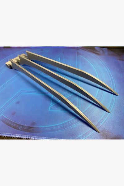 DUER Wolverine Pençesi – 3D Baskı PETG Cosplay & Dekoratif Aksesuar (Sağ + So...