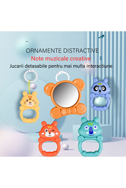 VisionHub Baby Activity Mat, with Interactive Toys, 4 in 1 with Music and Lights, Musical Toy, 0 Months +