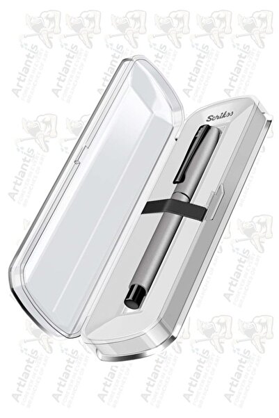 Scrikss Karnaval Roller Mavi Pilot Kalem Gümüş Gri Renkli Kristal Hediye Kutu...