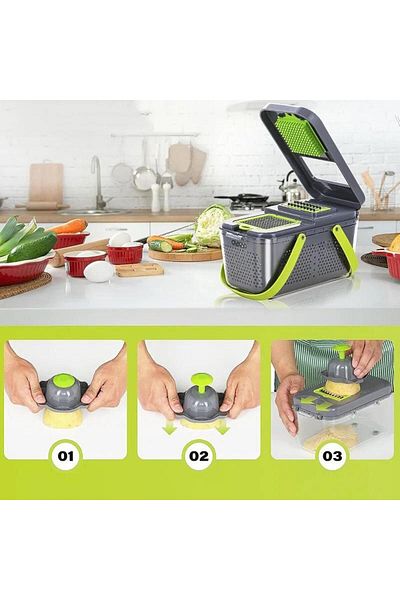 OEM Multifunctional Grater 22 in 1 - Vegetables and Fruits, 30 modes