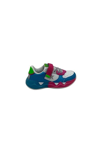DOSA SHOES Children's Sneaker Shoes-Blue-Pink