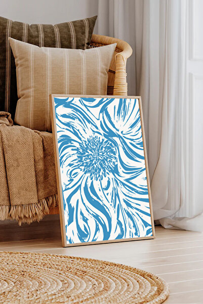 Dekorsiahome Τραπέζι σαλονιού κουζίνας με ξύλινο πλαίσιο μονοκόμματο TK1493