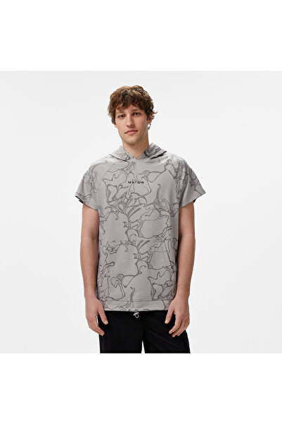 United 4 UNITED4 Erkek Gri Sweatshirt