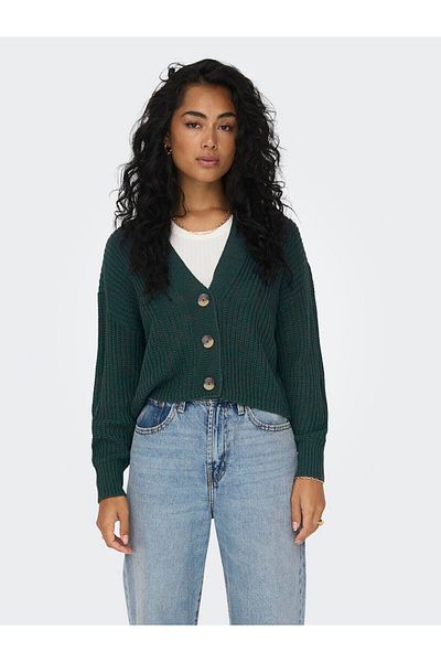 ONLY Onlcarol Nice Green Women's Cardigan 15211521