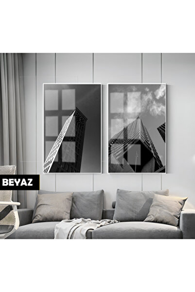 Harika bir ev HARIKABİREV | CRNO-BELI SET SKYLINE KOMBINACIJA | STAKLENI STOL...
