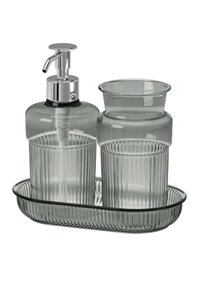 IKEA Bröfjarden banyo seti sabunluk 3 parça