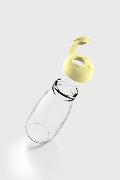 Renga Milky Kids 250 ml Glass Bottle 181011 Yellow