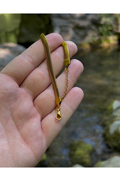 Takı Zanaatkarı سوار سلسلة إيطالي من الفولاذ بلون ذهبي 316L - إكسسوار أنيق من...