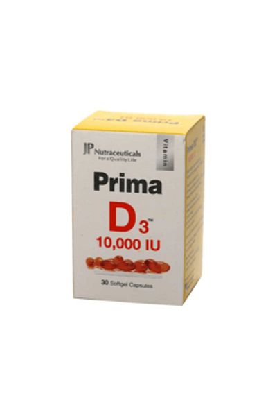 Prima Vitamin D 3 10000 IU 30 Capsules