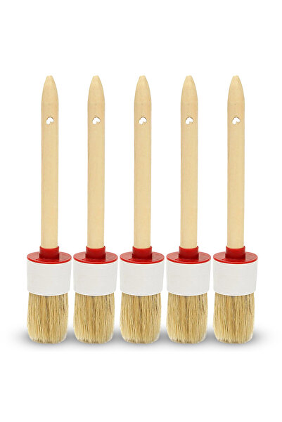 Generic Natural Bristle Car Detailing Brush for Interior and Exterior Cleanin...