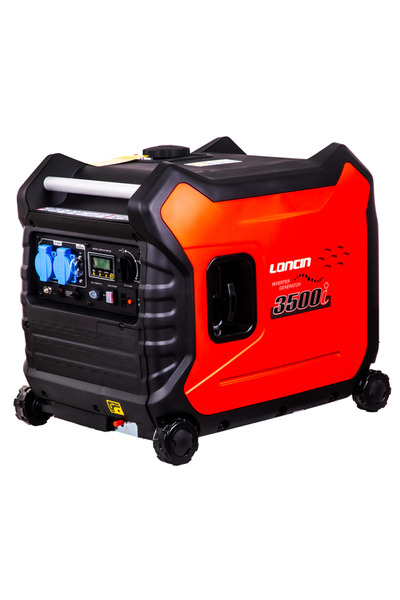 Loncin LC3500i EUR5 Benzinli İnverter Jeneratör – 3,3 kW – Monofaze – Marşlı / İpli – Sessiz Çalışma