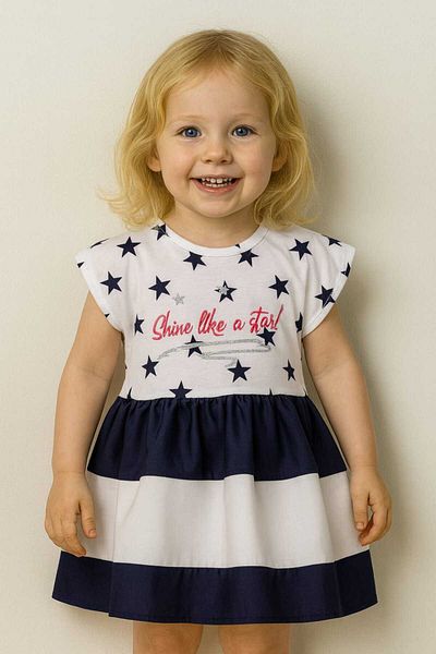 VİYOLİNA Star Embroidered Dress
