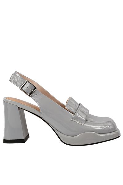 Epica Elegant shoes, women, EPICA, V723A129-6015-C472, gray, patent leather, heel 39