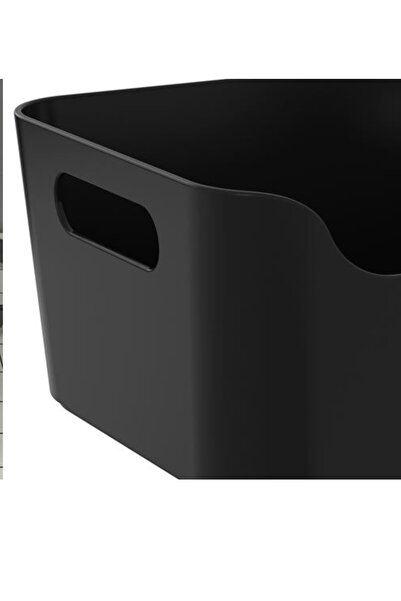IKEA Update Box Black 24X17Cm
